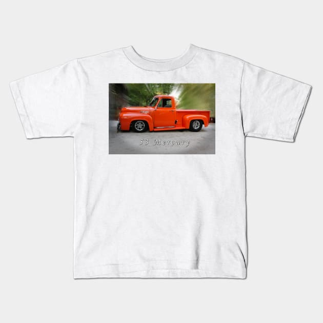 53 Mercury Kids T-Shirt by Robert Alsop